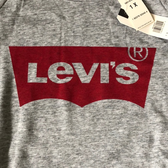 Levi’s NWT gray sweatshirt🔥😍🍂🍁 - Picture 4 of 9